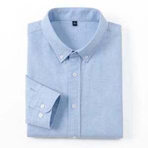 Men’s Oxford Business Shirt Wrinkle-Resistant Casual Office Wear