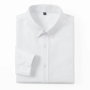 Men’s Oxford Business Shirt Wrinkle-Resistant Casual Office Wear