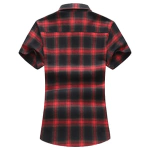 Men’s Casual Summer Plaid Shirt with Short Sleeves Men’s Casual Summer Plaid Shirt with Short Sleeves