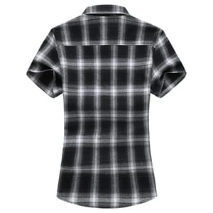 Men’s Casual Summer Plaid Shirt with Short Sleeves Men’s Casual Summer Plaid Shirt with Short Sleeves
