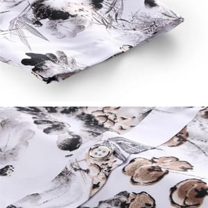 Men’s Summer Hawaiian Shirt with Floral Print Casual Style