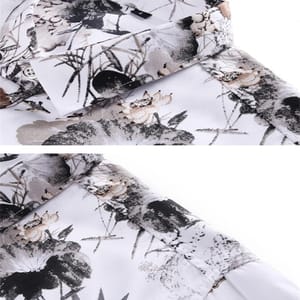 Men’s Summer Hawaiian Shirt with Floral Print Casual Style