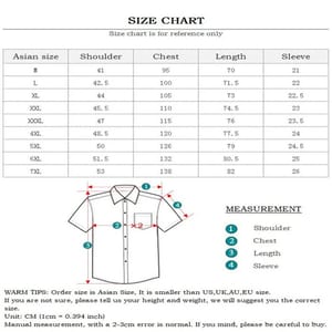 Men’s Summer Hawaiian Shirt Casual Short Sleeve Beachwear Men’s Summer Hawaiian Shirt Casual Short Sleeve Beachwear