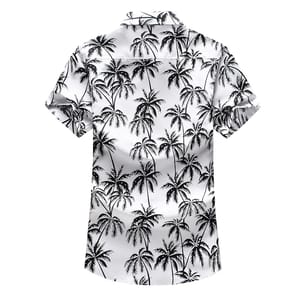 Men’s Summer Hawaiian Floral Shirt Casual Short Sleeve Top