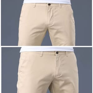 Men’s Lightweight Cotton Casual Straight Fit Summer Plaid Pants