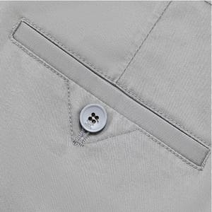 Men’s Lightweight Bamboo Fiber Straight Casual Business Stretch Pants