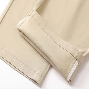 Men’s Lightweight Linen Cotton Pants Casual Straight Office Wear