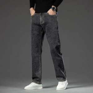 Men’s Autumn Business Casual Stretch Denim High Waist Jeans Men’s Autumn Business Casual Stretch Denim High Waist Jeans