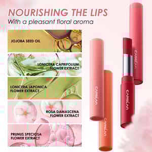 Moisturizing Flower Essence Lip Balm with Natural Gloss Finish Carslan - Women's Lips 3