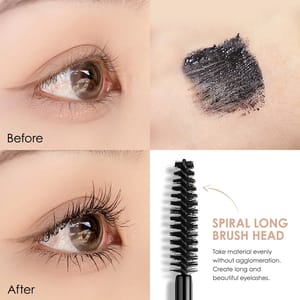 Multi-Effect 3D Mascara for Curling, Lengthening and Volume Carslan - Women's Eyes 2