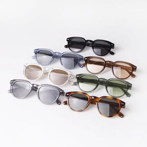 Stylish Retro Round Sunglasses with UV400 Protection for Adults Sorvino - Men's Round Sunglasses 3