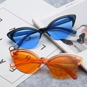 Vintage Cat Eye Sunglasses for Women with Gradient Lenses Vivibee - Women's Cat Eye Sunglasses 3