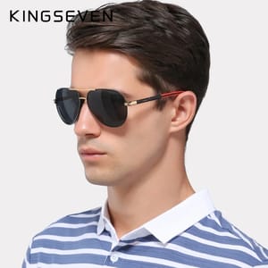 Kingseven - Men's Aviator Sunglasses 1