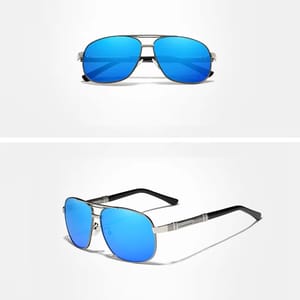 Classic Polarized Pilot Sunglasses for Men with UV400 Protection Classic Polarized Pilot Sunglasses for Men with UV400 Protection