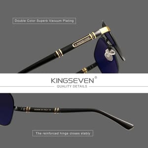 Classic Polarized Pilot Sunglasses for Men with UV400 Protection Classic Polarized Pilot Sunglasses for Men with UV400 Protection