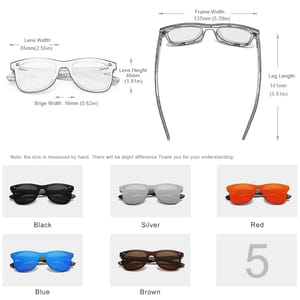 Kingseven - Men's Aviator Sunglasses 5