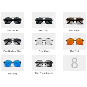 Kingseven - Men's Aviator Sunglasses 3