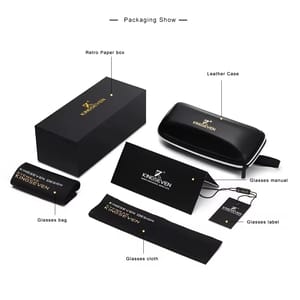 Retro Rectangle Polarized Sunglasses for Men Casual UV400 Protection