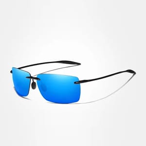 Ultralight Rimless Polarized Sunglasses for Driving and Outdoor Style