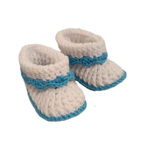 Heavenly Hugs Handmade Crochet Booties Pikkaboo - Kids's Shoes