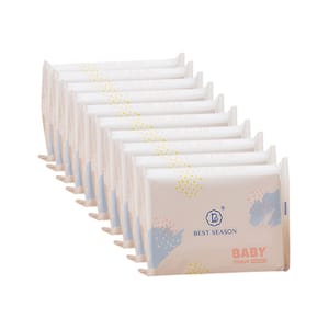 Best Season Ultra Soft Baby Tissue - 10 Packs Pikkaboo - Kids's Personal Care