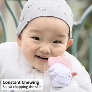 Organic 2-in-1 Baby Mitt Teether and Pacifier – BPA-Free, Non-Slip Organic 2-in-1 Baby Mitt Teether and Pacifier – BPA-Free, Non-Slip