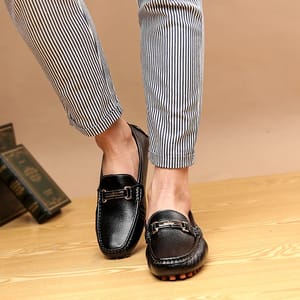 Handmade PU Leather Men’s Loafers for Casual Comfort Handmade PU Leather Men’s Loafers for Casual Comfort