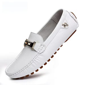Handmade PU Leather Men’s Loafers for Casual Comfort