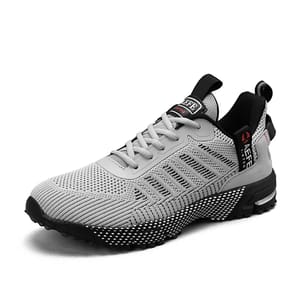 Men’s Lightweight Running Sneakers with Breathable Air Mesh Design