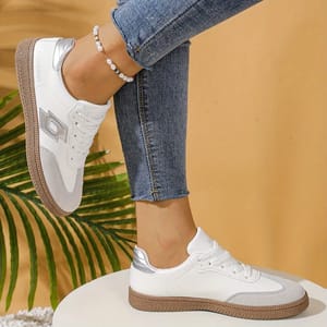 Bzqbzx - Women's Low Top Sneakers 4