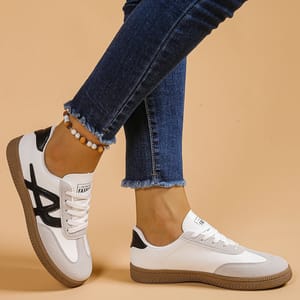 Comfortable Women's Casual Sneakers for Trendy Everyday Outdoor Wear Bzqbzx - Women's Low Top Sneakers 2