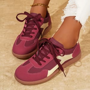 Stylish Women's Colorblock Sneakers for Comfortable Everyday Casual Wear Stylish Women's Colorblock Sneakers for Comfortable Everyday Casual Wear