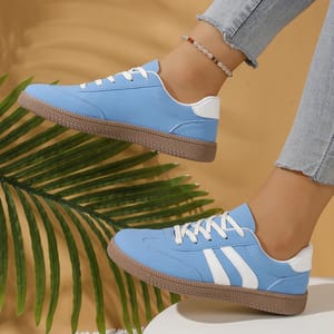 Bzqbzx - Women's Low Top Sneakers 2