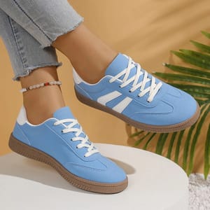 Bzqbzx - Women's Low Top Sneakers 4