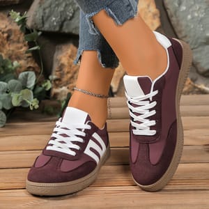 Bzqbzx - Women's Low Top Sneakers 4