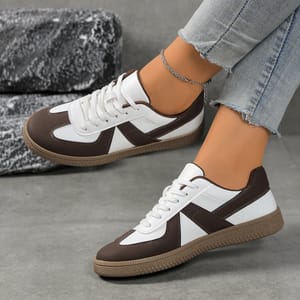Bzqbzx - Women's Low Top Sneakers 4