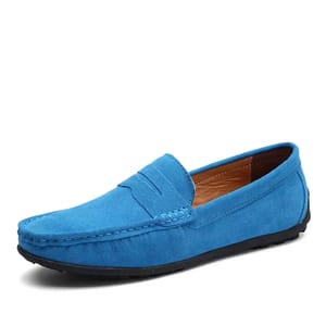 Comfortable Genuine Leather Loafers for Men with Breathable Design