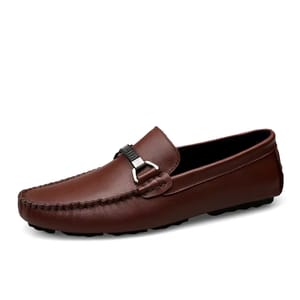 Men’s Summer Leather Loafers Slip-On Casual Office Shoes