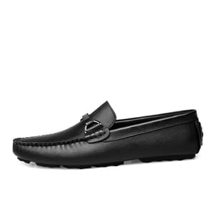 Men’s Summer Leather Loafers Slip-On Casual Office Shoes