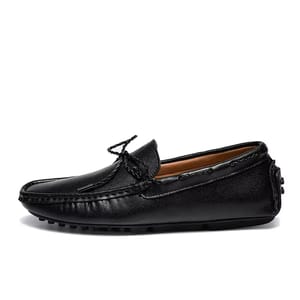 Classic Split Leather Loafers for Men Slip-On Casual Comfort