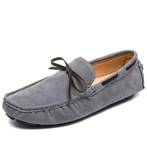 Stylish Men’s Loafers Casual Slip-On Genuine Leather Shoes