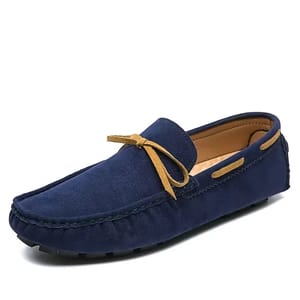 Stylish Men’s Loafers Casual Slip-On Genuine Leather Shoes