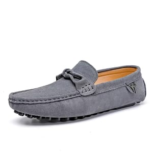 Men’s Minimalist Cow Suede Slip-On Loafers for Everyday Comfort