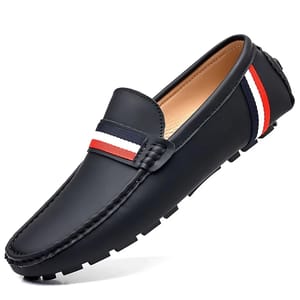 Classic Slip-On Leather Loafers for Men Office and Casual