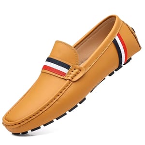 Classic Slip-On Leather Loafers for Men Office and Casual