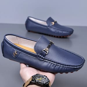 Elegant Men’s Leather Loafers for Office, Wedding, and Casual Wear