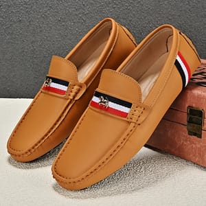Men’s Classic Leather Loafers Lightweight Comfortable Casual Slip-On Shoes Men’s Classic Leather Loafers Lightweight Comfortable Casual Slip-On Shoes