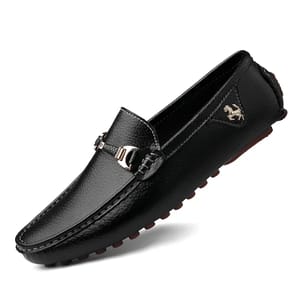 Men’s Elegant Leather Loafers Slip-On Comfort Driving Shoes