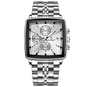 POEDAGAR Fashionable Men’s Chronograph Waterproof Luminous Quartz Watch