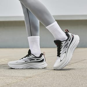 Lightweight Breathable Running Shoes with Cushioning and Durable Grip